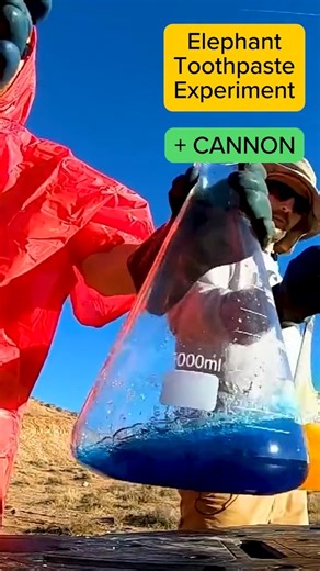 How Powerful Is An Elephant Toothpaste CANNON? | The King of Random