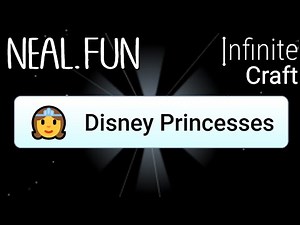How to Make Disney Princesses in Infinite Craft | Get Disney Princesses in Infinite Craft