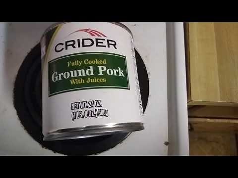 Crider Fully Cooked Ground Pork Product Review
