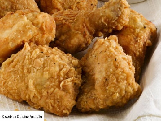 Poulet frit à l'américaine