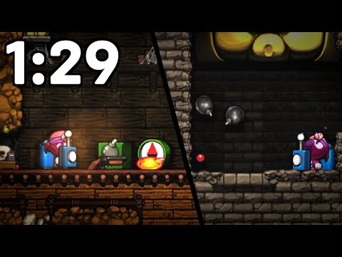 Spelunky Random Seed Set Shop Any% In 1:29