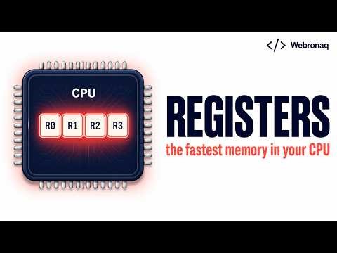 What Is a Register? | The Fastest Memory in Your PC