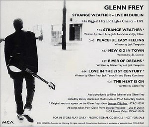 Glenn Frey - Strange Weather - Live In Dublin