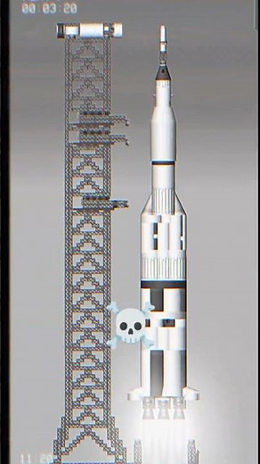 [SFS] Apollo 11 rocket #sfs #spaceflightsimulator