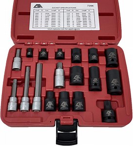 CTA Tools 7394 18 Pc. Brake Caliper Socket Set