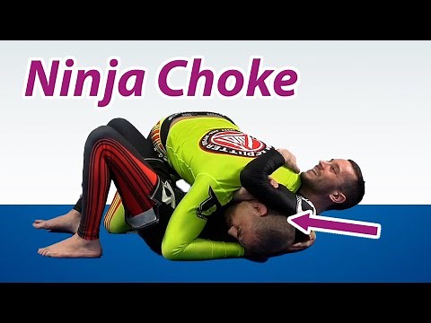 Ninja Choke From Bottom Side Control (Latif's Revenge)