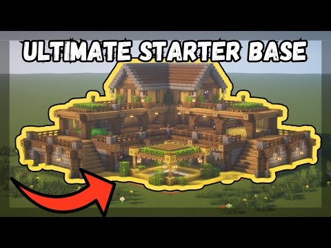 Minecraft: ULTIMATE Starter Base Tutorial