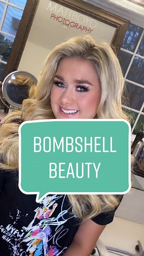 Hair & Makeup Lesson, no beauty filter for @jersey_gianna19 She is Miss Pennsylvania’s OT bound! #pageantmakeup #pageanthair #meredithboydcosmetics