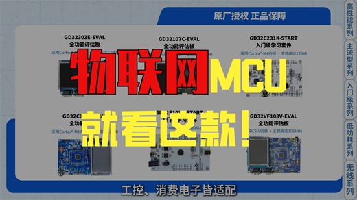只知道GD32VW553？兆易创新 GD32 全系列科普｜国产 MCU 五大产品线详解