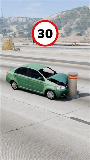 Nexia 3 mashinasi 30 , 60 , 90 va 120 km soat tezlikdan to'qnashuv testi #nexia3 #neksiya #нексия