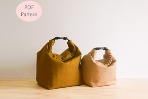 Lunch Bag Pattern, Lunch Bag Pattern, Lunch Bag Pattern, Schneidebrett, Projekt Tasche, Nähen Muster, Instant Download - Etsy.de