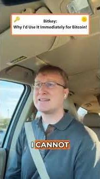 Bitkey: Why I'd Use It Immediately for Bitcoin!