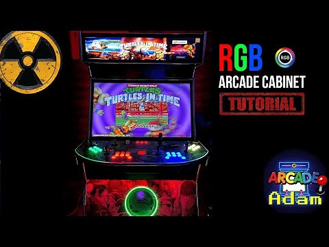 MEGACADE Arcade Cabinet RGB Lighting Tutorial with WLED and LED-FX