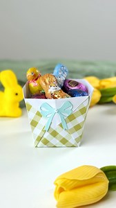 30K views · 844 reactions |  Süße Origami-Geschenkbox für Ostern – Einfach & schnell! #raushanwillms #Ostern #Origami #DIY #Papierbasteln #Geschenkbox #BastelnMitPapier #Kreativ #Handgemacht #Osterdeko #Ostergeschenke | Raushan Willms | Facebook