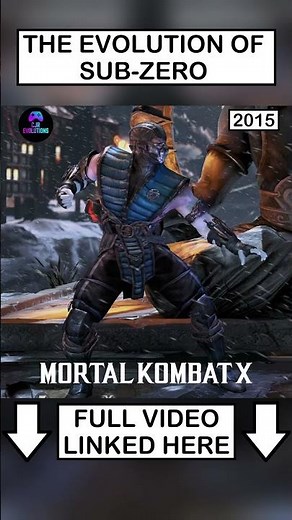 The Evolution of Sub-Zero from Mortal Kombat (1992 - 2025)