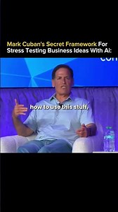 Mark Cuban's Secret Framework For Stress Testing Business Ideas With Ai