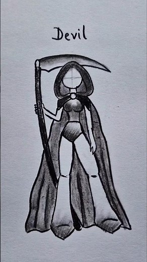 How to draw body tutorial✨(devil) #drawing #tutorial #howtodraw #sketch #art