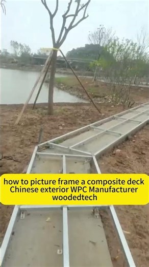 how to picture frame a composite deck Chinese exterior WPC #howtopictureframeacompositedeck