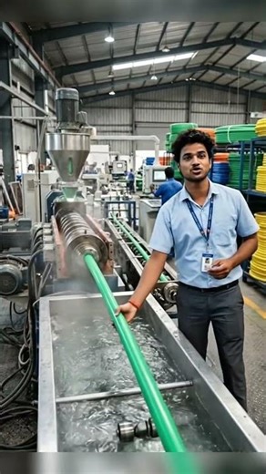 Plastic Pipe Manufacturing Machine Business | Pipe Making Factory Process