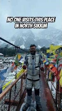 Hidden hot spring near Yumthang valley north sikkim | #sikkim #travel #ytshorts