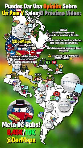 Puedes Dar Una Opinión Sobre Un País Y Sales El Próximo Video: #fyp #geography #map #mapper #mapping