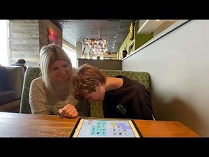 Talking to our autistic and nonverbal teen about how to socialize with AAC! Friendship and Autism!