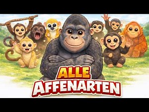 Die wichtigsten Affenarten in 5 Minuten erklärt 🐒