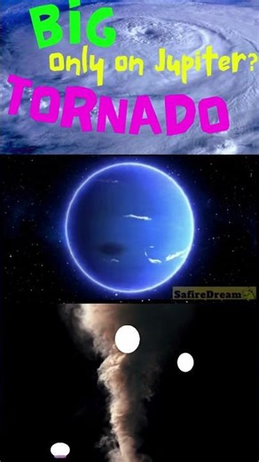 TORNADO PLANET 🪐 SOLAR SYSTEM FUN FACTS - Learn Planet facts for kids 🚀