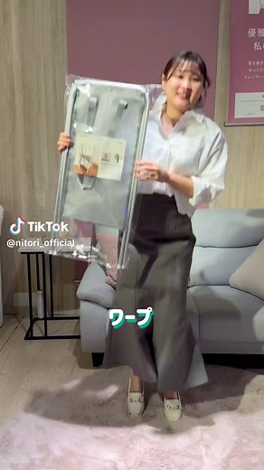 折りたたみ可能なアルミ製ランドリーバスケット（グレー YT05）の便利さに驚く