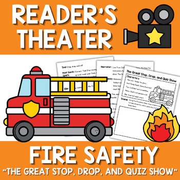 Readers Theater Script | Fire Safety Prevention Week | October Reading Centers