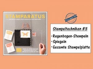Infothek: Stamparatus #5 - Stempeltechniken & Helferlein-Paket