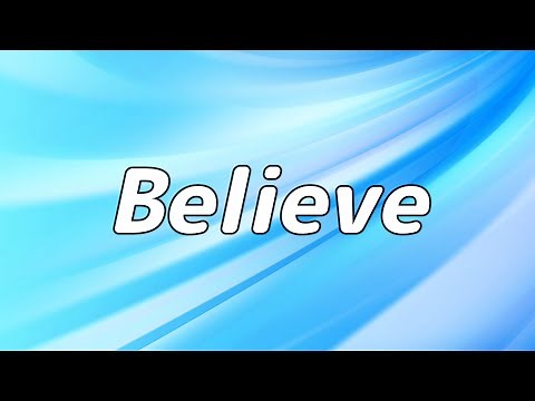 【合唱曲】Believe (混声三部合唱)【歌詞付き】