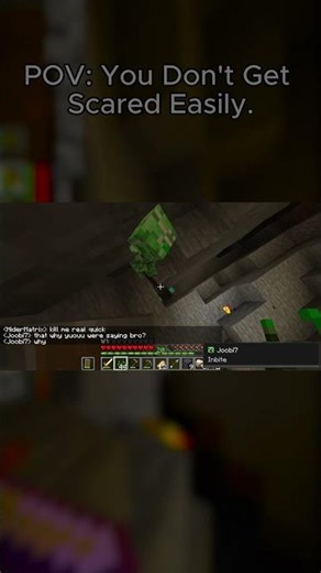 An unexpected jump scare