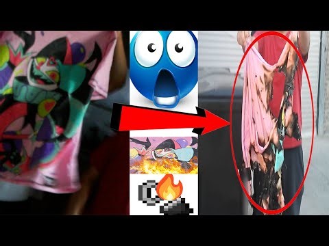 PROCESS OF BURNING A HELLUVA BOSS SHIRT