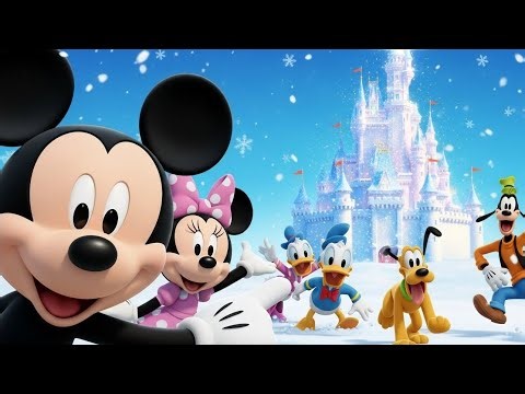 Mickey Mouse & Friends Build the Biggest Snow Castle! ❄️🏰 | Fun Winter Story for Kids