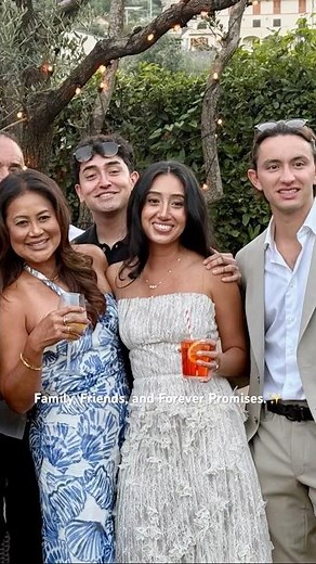 Intimate Italian Wedding Reception in Ravello | Global Family Celebration 🎉💍