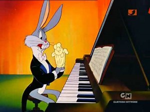 Bugs Bunny Performs Franz Liszt - Classical Clips