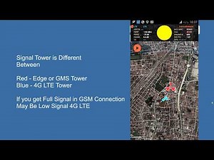 Find Cell Tower location with Smartphone using Cell Tower Locator App