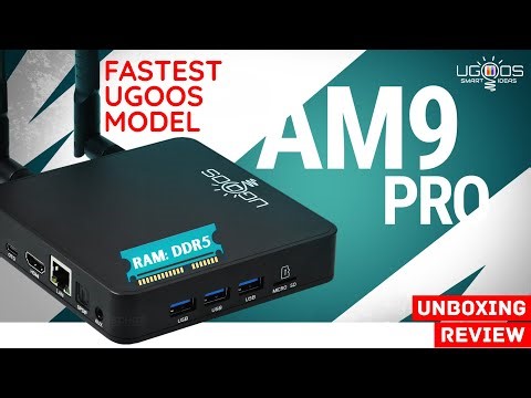 New Ugoos AM9 Pro Android 14 TV Box | Lightning Fast DDR5 RAM | UNBOXING REVIEW