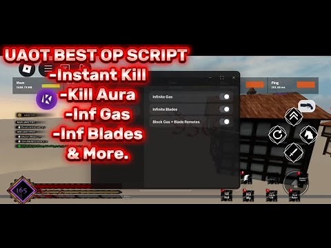 Untitled Attack on Titan OP Script INSTANT KILL, AURA INF GAS INF BLADES
