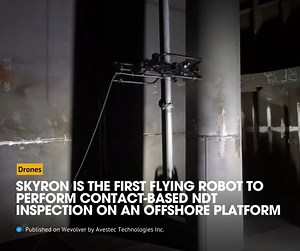 14 reactions | Flying Robots revolutionize Non-Destructive Testing...