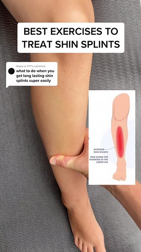 Replying to @???? Tutorial on what are the best exercises to perform for shin splints #shinsplints #shinsplintsexercise #shinsplintsrelief #shinsplintstreatment #shinsplintsphysio #physiotok #foryoupage #shinsplintsrehab #strengtheningexercise