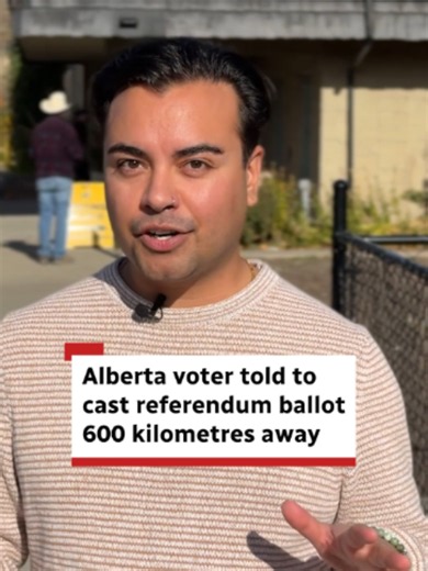 Ahead of Alberta’s referendum vote, one rural resident thought for a moment she would have to drive six hours to cast her ballot. Have you had any issues finding your voting station? Let us know as advance polls open. #election#alberta#electionsalberta#abpoli#vote
