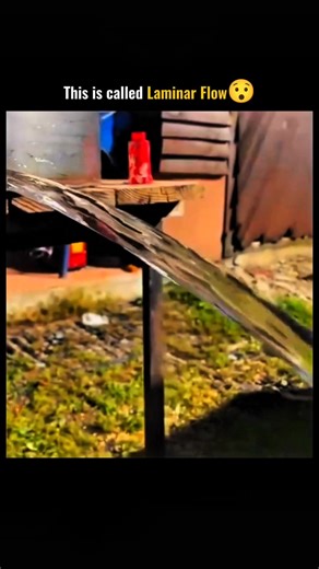 SCIENCE | HISTORY | KNOWLADGE on Instagram: "🌊 This Is Called Laminar Flow • It looks smooth. • It looks peaceful. • But it’s pure physics. • This is laminar flow. • Fluid moves in parallel layers. • Each layer slides past the next. • No mixing. • No turbulence. • No chaotic swirls. • Molecules move in an orderly pattern. • Speed is highest at the center. • Slowest near the surface due to friction. • This friction is called viscosity. • Laminar flow happens at low speeds. • It also depends on f
