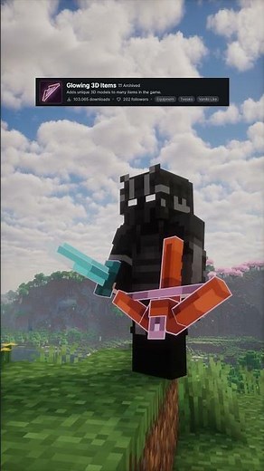 BEST Minecraft Texture Packs / Mods! #shorts