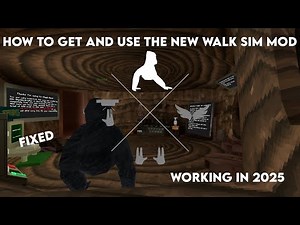 NEW Walk SIM Mod how to get it and use it Gorilla Tag