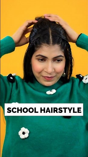 Quick Hairstyle For School | Viral Beauty Hacks | Anaysa Shorts