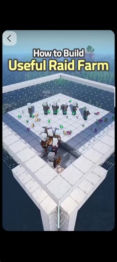 está es la mejor granja de totems de Minecraft java y bedrock