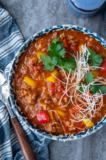 Stuffed Pepper Soup (Best Flavor!)