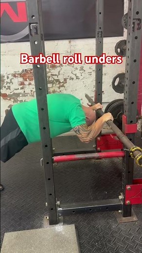 Barbell Roll Unders: The Best Tricep Warm-Up You’re Probably Missing